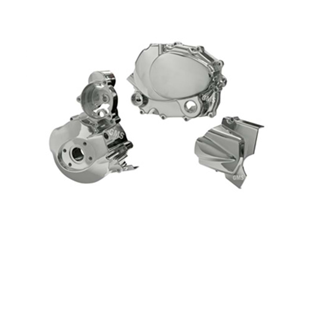 KARTER KAPAĞI SAĞ SOL+DİŞLİ KAPAĞI CG 125 NİKEL