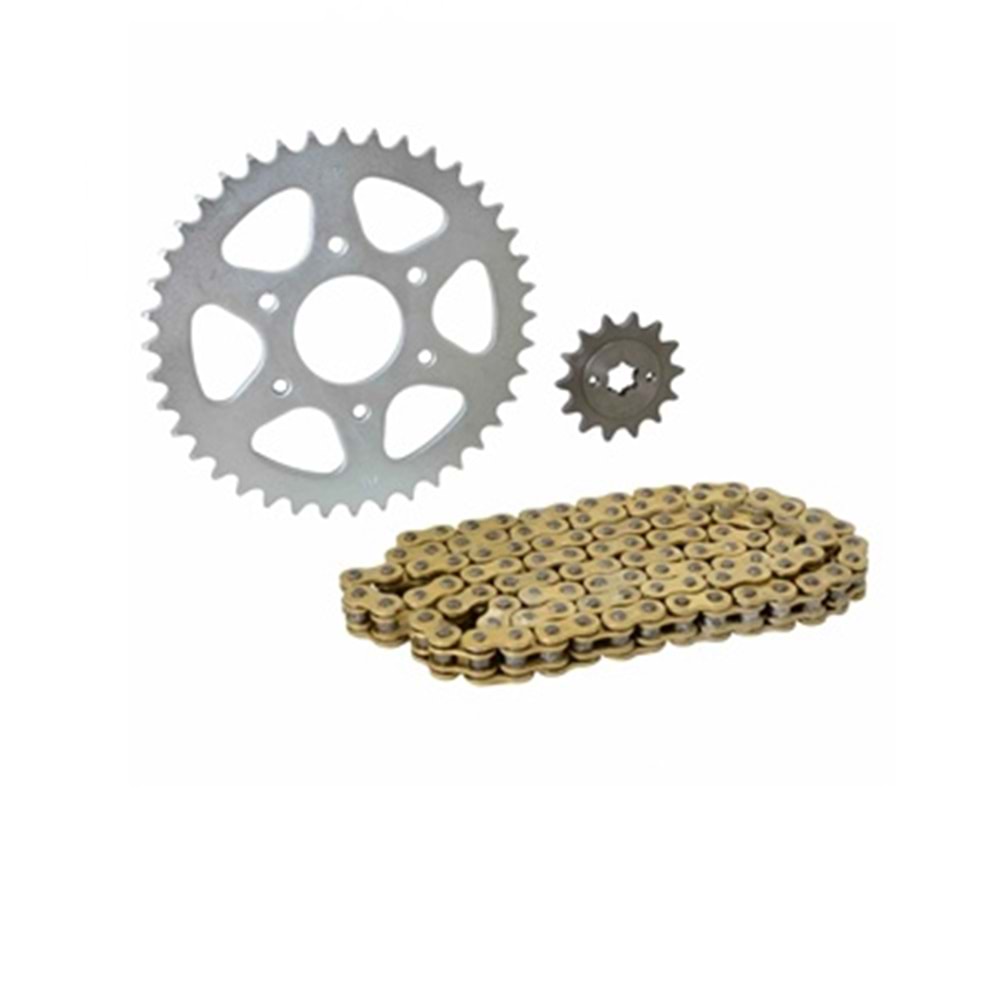 O RİNGLİ ZİNCİR DİŞLİ SET [14T/40T] [520H x 108L] BAJAJ PULSAR NS 200