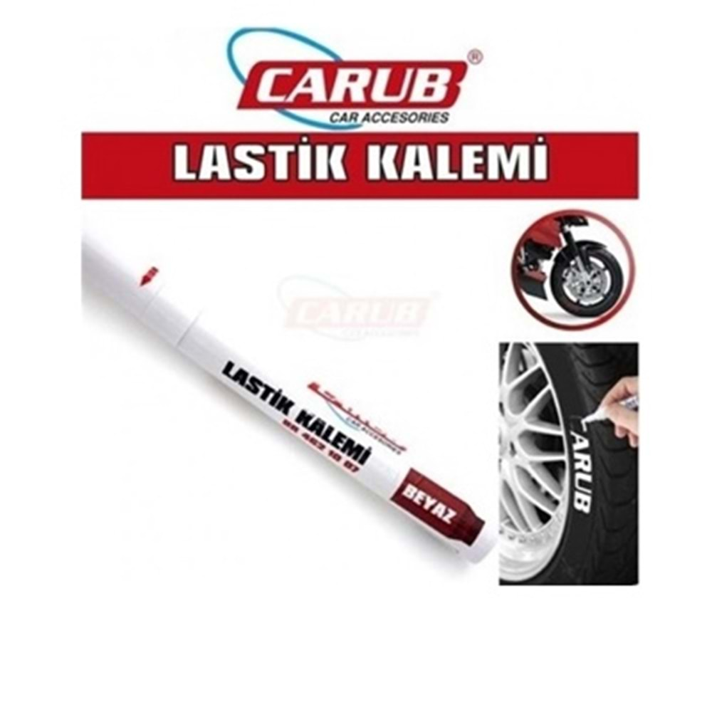 LASTİK BOYA KALEMİ (BİLYALI)