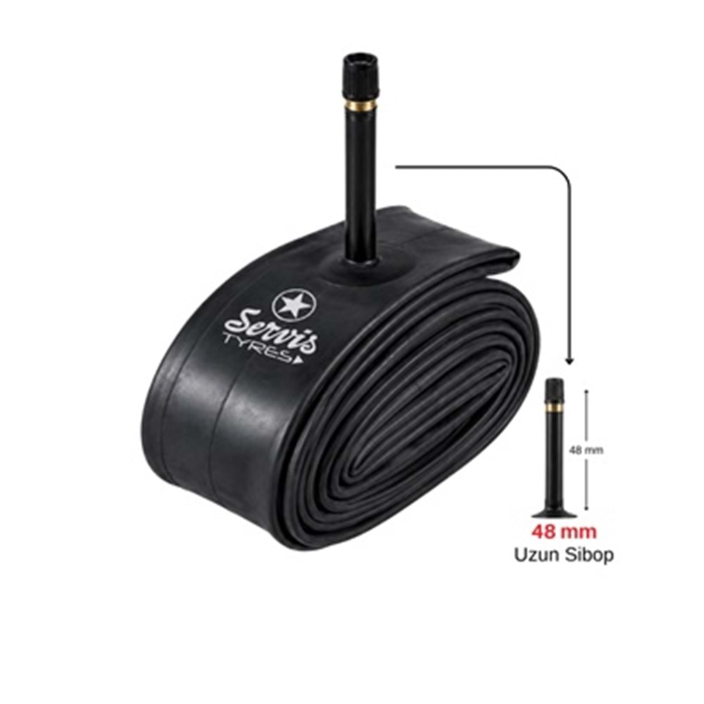 20 x 1.90-2.125 İÇ LASTİK 48 MM UZUN SİBOP