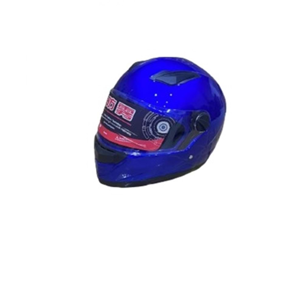 KASK ÇENELİ HELMET RV MAVİ