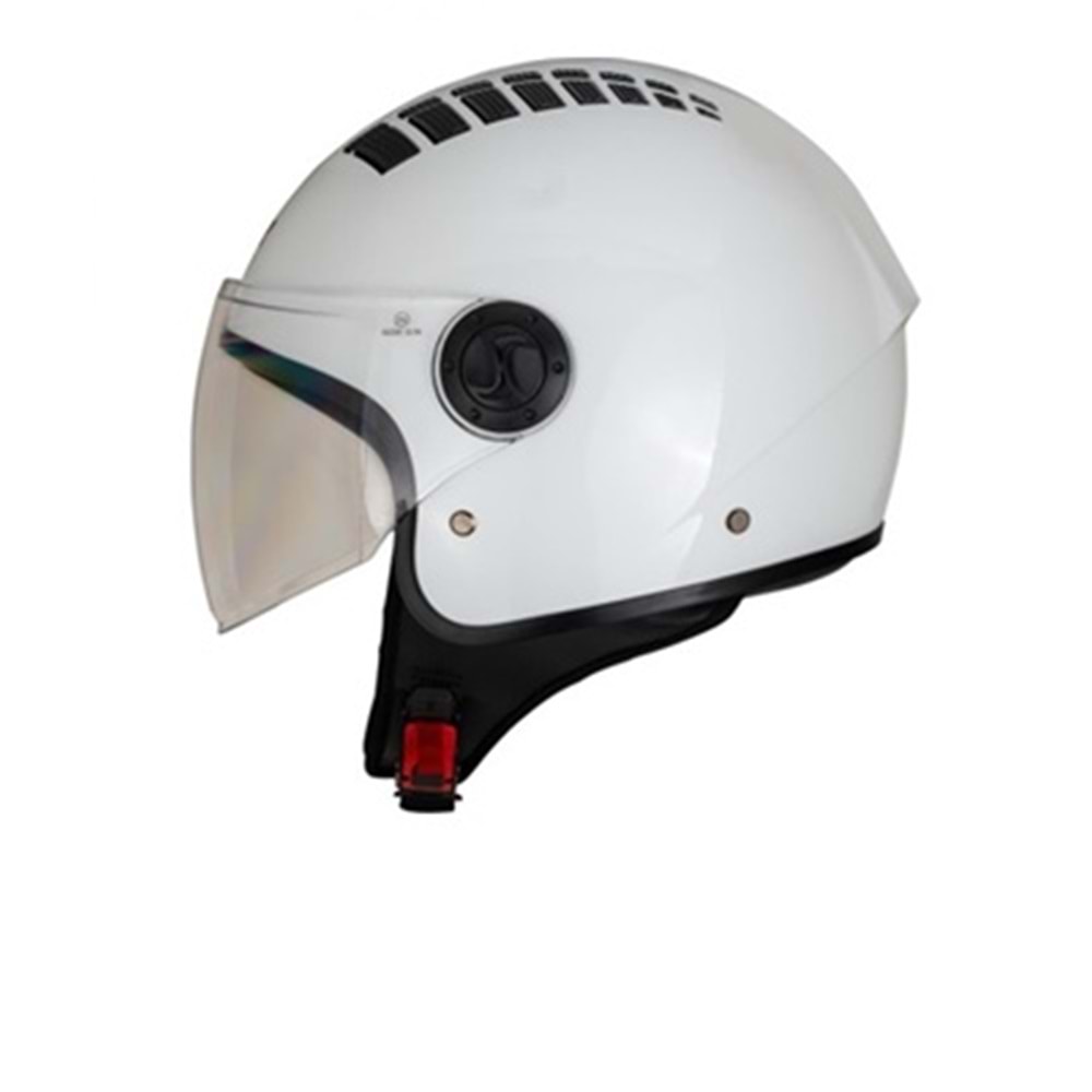 KASK ÇENESİZ 230 ECE BELGELİ-BEYAZ S BEDEN