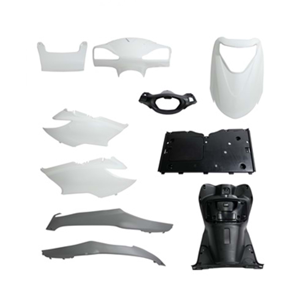KAPORTA SETİ KOMPLE RKS SPONTİNİ BEYAZ