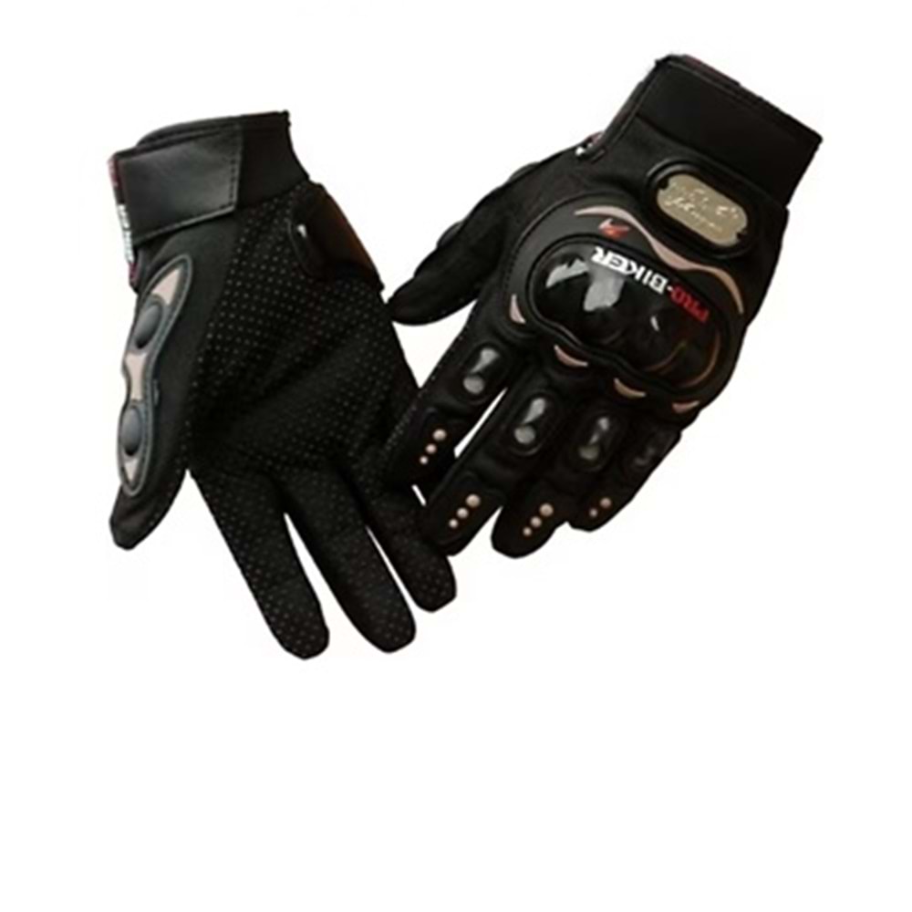 ELDİVEN KORUMALI YAZLIK PROBIKER SİYAH XL BEDEN