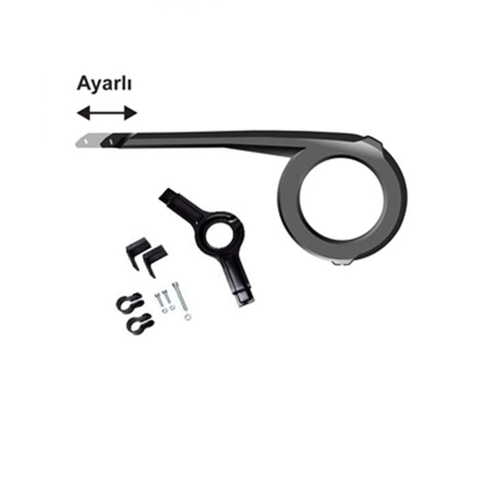 ZİNCİR MUHAFAZA MTB UZUN ŞEFFAF SLIM 42/44