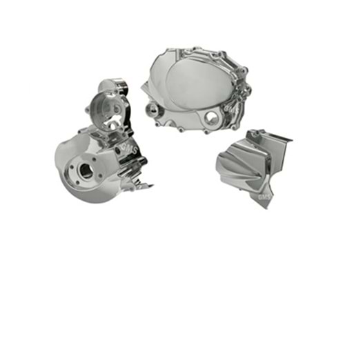 KARTER KAPAĞI SAĞ SOL+DİŞLİ KAPAĞI CG 125 NİKEL