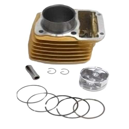 SİLİNDİR KOMPLE 150cc CG (65.50mm 13 PERNO) GOLD