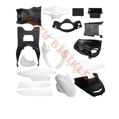 KAPORTA SETİ KUBA SPACE PRO SPACE MAX BEYAZ