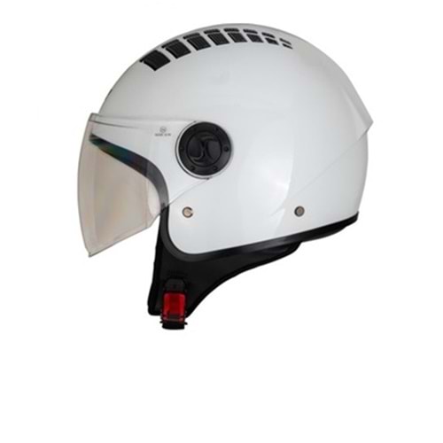 KASK ÇENESİZ 230 ECE BELGELİ-BEYAZ S BEDEN