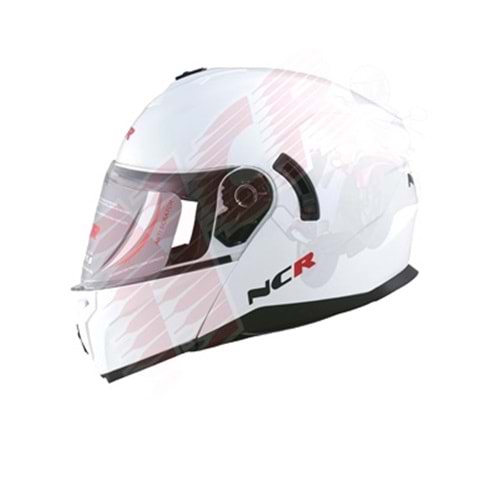 KASK ÇENE AÇILIR SERTİFİKALI NARDO BEYAZ M BEDEN MD 166