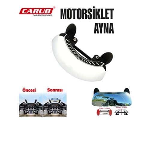 MOTORSİKLET SİPERLİK AYNASI CARUB