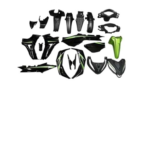 KAPORTA SETİ YEŞİL RKS SNIPER ( 20 parça)