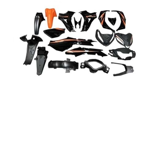 KAPORTA SETİ TURUNCU RKS SNIPER ( 20 parça)