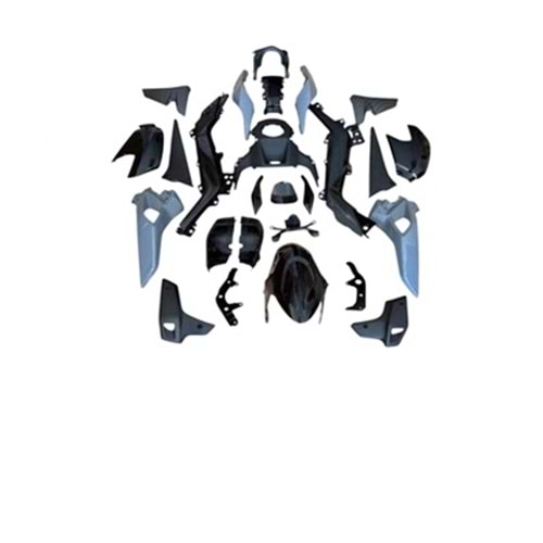 KAPORTA SETİ GRİ-SİYAH NK250 (26 parça)