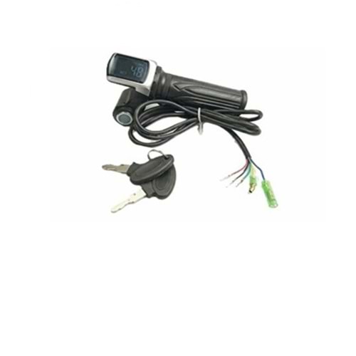 GAZ KOLU E BIKE 36V GÖSTERGELİ