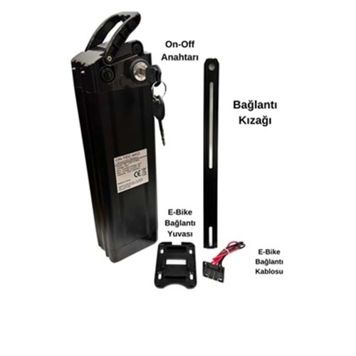 E-Bike Pil Akü - 36V-10Ah LİTHİUM ORTEC