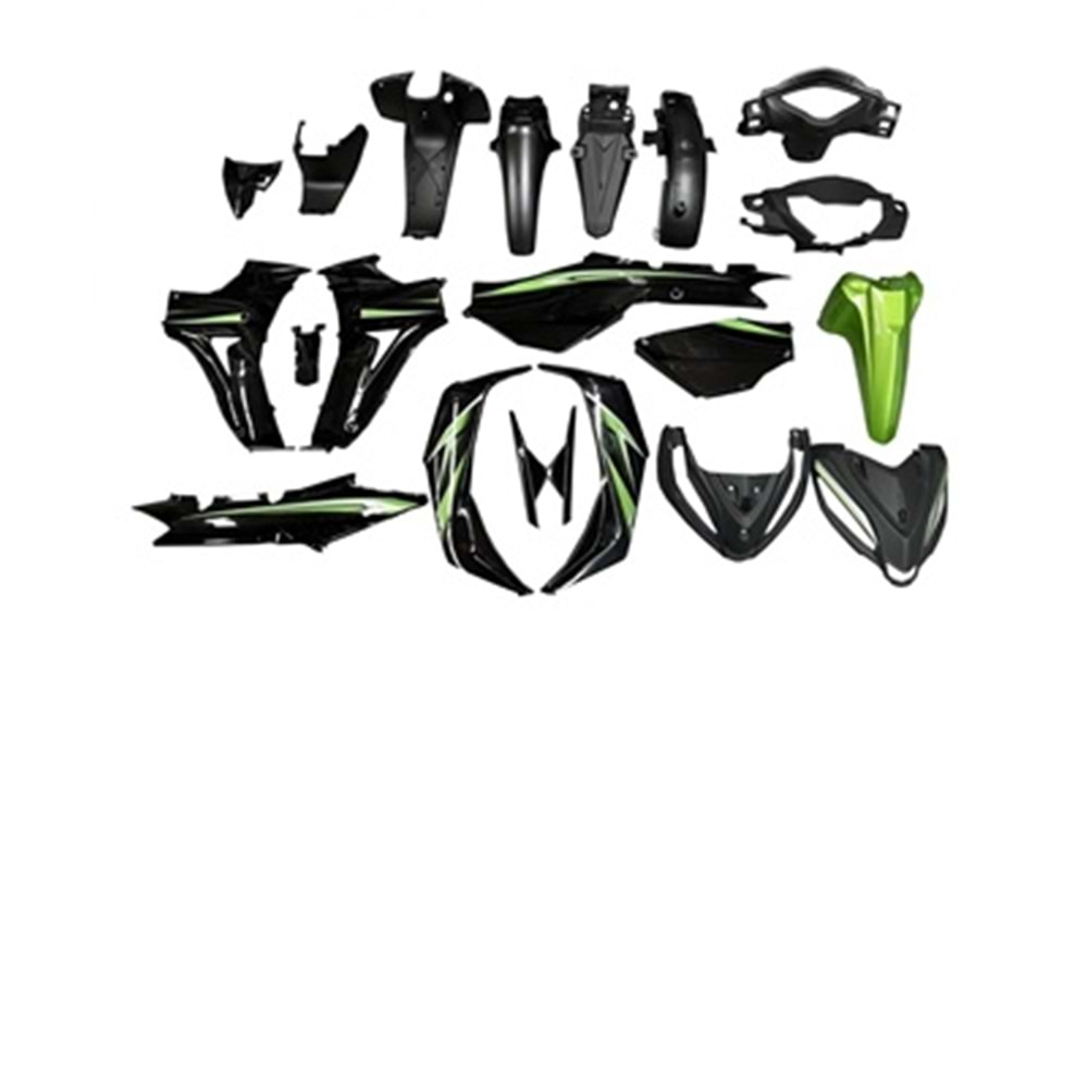 KAPORTA SETİ YEŞİL RKS SNIPER ( 20 parça)