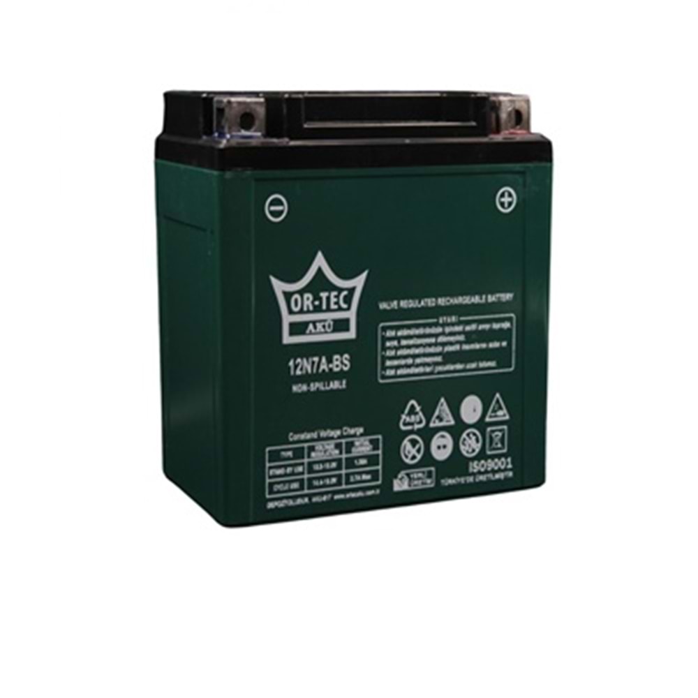 AKÜ JELLİ 12N7L-BS (ACTİVA-BEAT) ORTEC